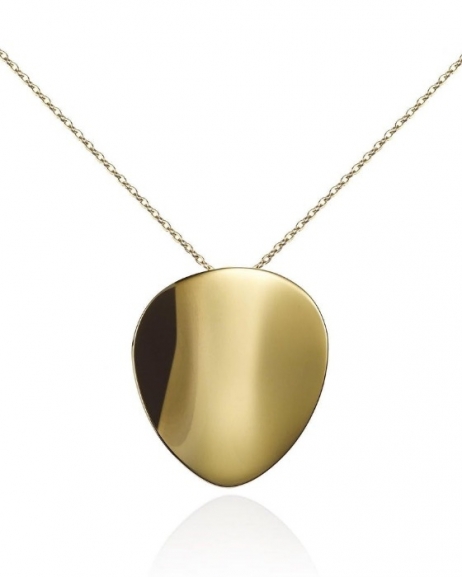 Collier pendentif mirroir 18ct namana